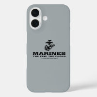 USMC "Die wenigen, die stolz" gestapelte schwarze 