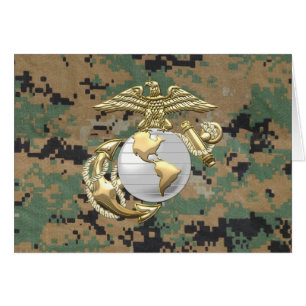 Usmc Eagle, globe et Ancre (EGA) [3D]