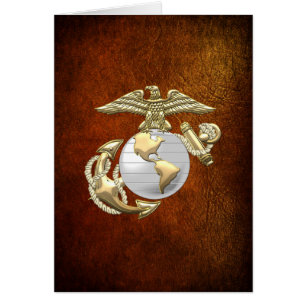 Usmc Eagle, globe et Ancre (EGA) [3D]
