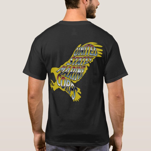 USMC Eagle T - Shirt (Rückseite)