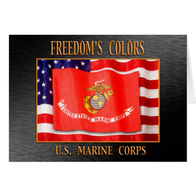 USMC-Karte (Vorderseite (Horizontal))