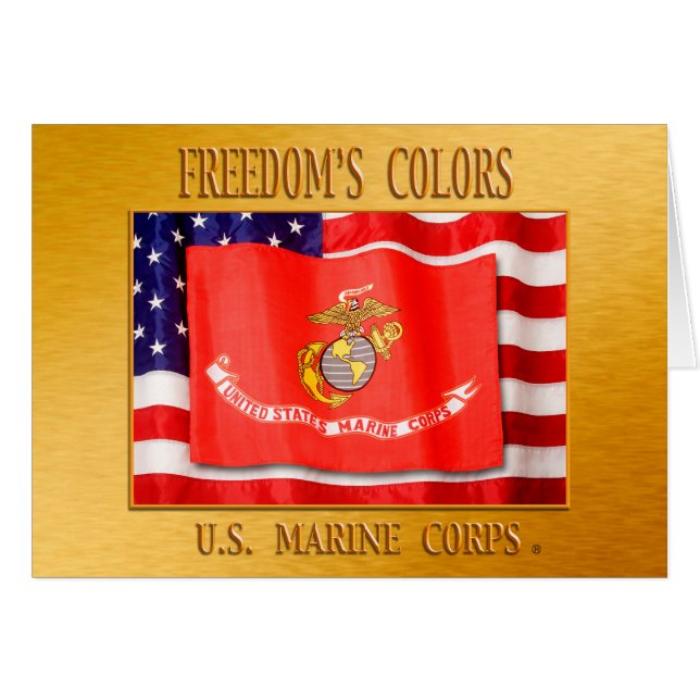 USMC-Karte (Vorderseite (Horizontal))