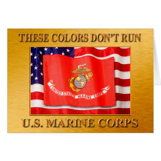 USMC-Karte (Vorderseite (Horizontal))