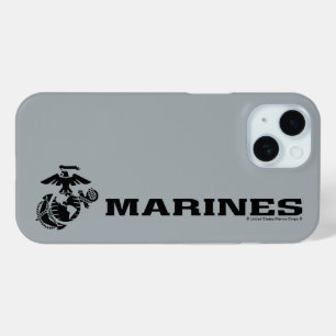 USMC-Logo mit schwarzen Logos Case-Mate iPhone Hülle