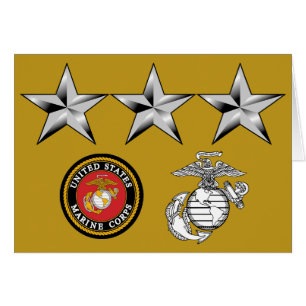USMC LtGen Generalleutnant 0-9