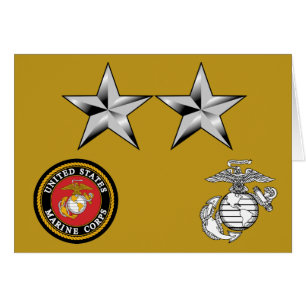 USMC MajGen Generalmajor 0-8