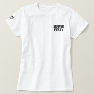 USMC Mama Semper Fiesty besticktes Shirt
