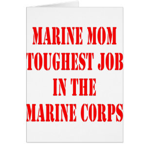 Usmc-MAMA stärkster Job im Marinekorps