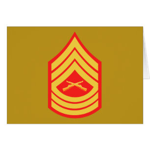 USMC MSgt Master Sergeant E-8