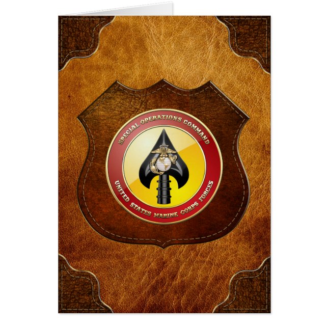 USMC Opérations spéciales (MARSOC) [3D] (Devant)