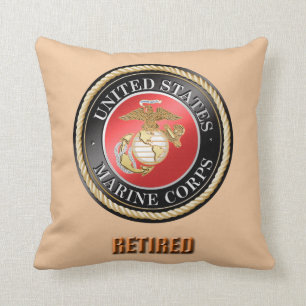 USMC pensioniertes Wurfs-Kissen Kissen