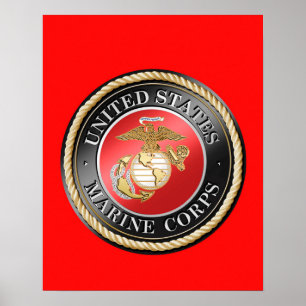 Usmc-Plakat Poster