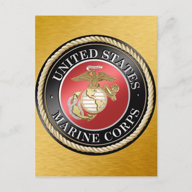 USMC Postkarte (Vorderseite)