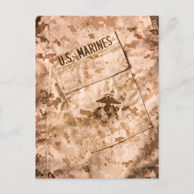 USMC Postkarte (Vorderseite)