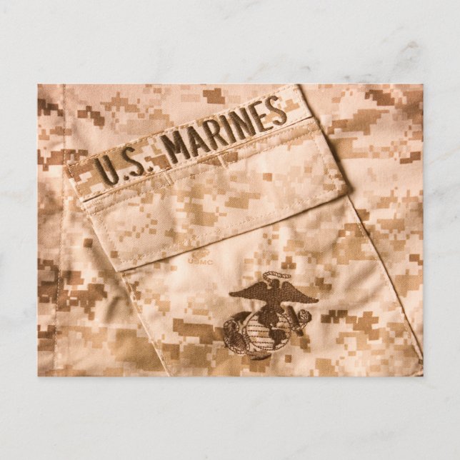 USMC Postkarte (Vorderseite)
