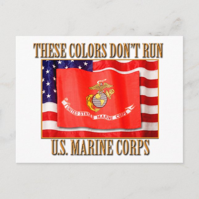 USMC Postkarte (Vorderseite)