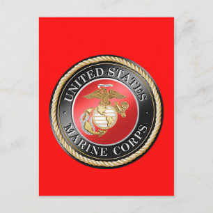 USMC Postkarte