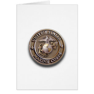 Usmc-Siegel-kundengerechte Karte für irgendeine