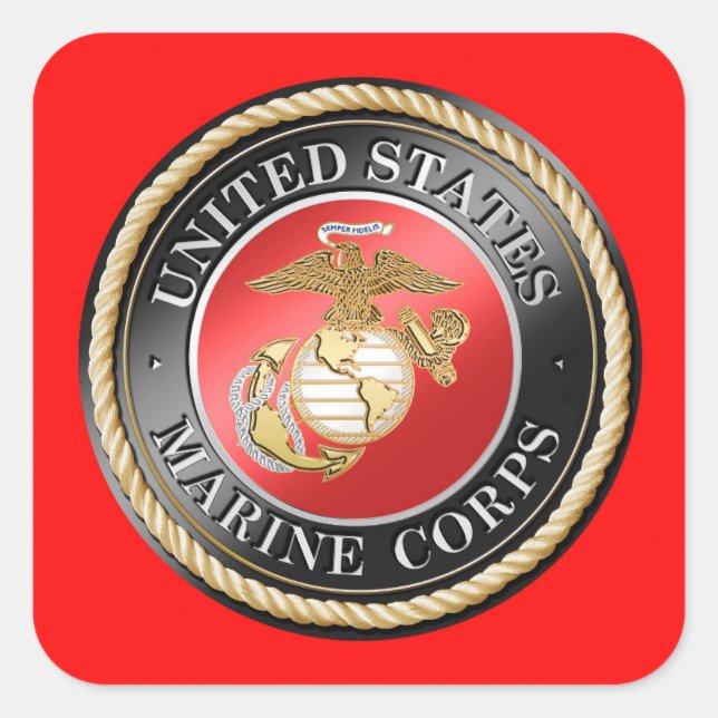 USMC STICKER (Devant)