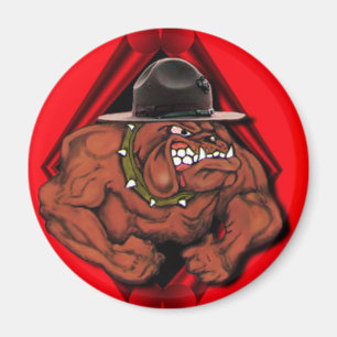 Usmc-Teufel-Hund Magnet