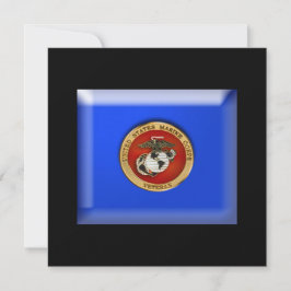 USMC Veteran Customizable Card! OoRah! Save The Date