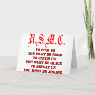 USMC, zum des Fanges zu finden oder wir zu Karte