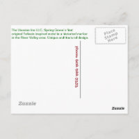 Usonian Inn Postcard Street Schild