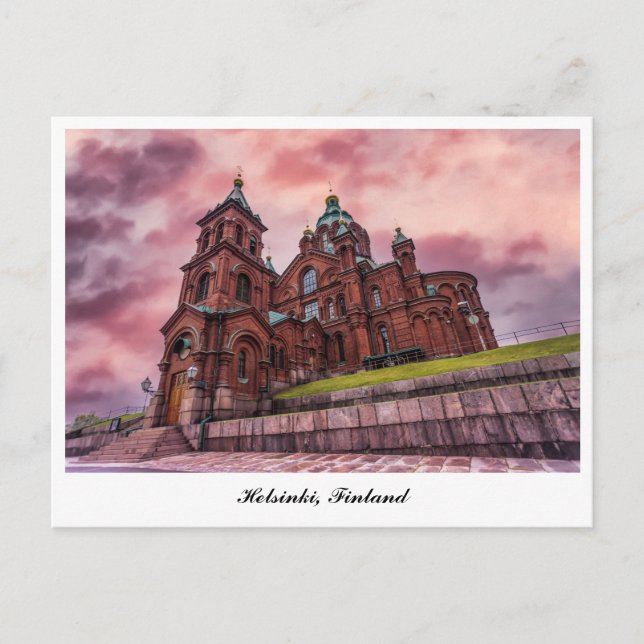 Uspenski Cathedral Postkarte (Vorderseite)