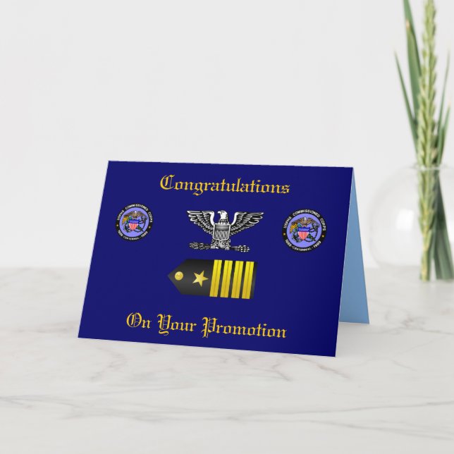 USPHS Commission Corps Captai Werbeaktion Card Karte (Vorderseite)