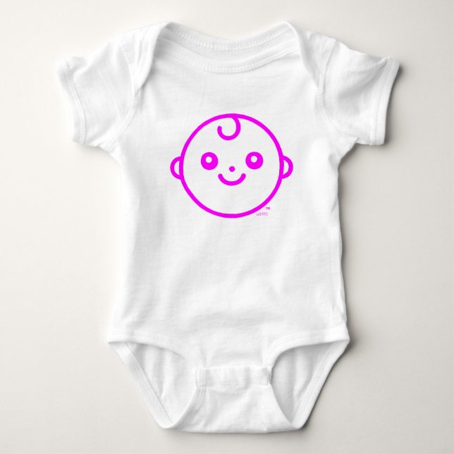 USPS® AI Baby™ Bodysuit Baby Strampler (Vorderseite)