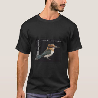 USPS Briefmarke gefährdete Art Eisvogel Vollstempe T-Shirt