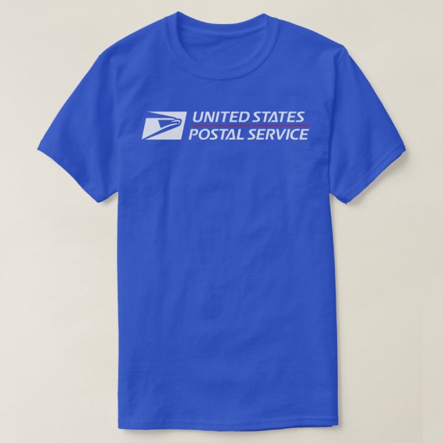 USPS United Staaten People Service Kids Long Sleev T-Shirt (Design vorne)