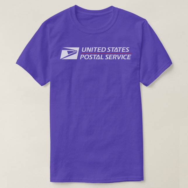 USPS United States People Service Baseball TShirt (Design devant)