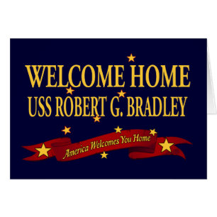USS à la maison bienvenu Robert G. Bradley