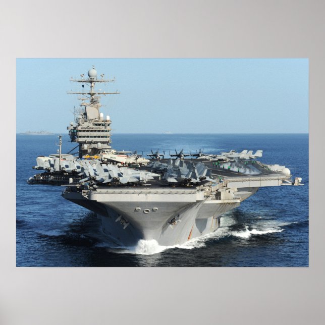 USS Abraham Lincoln (CVN 72) Poster (Vorne)