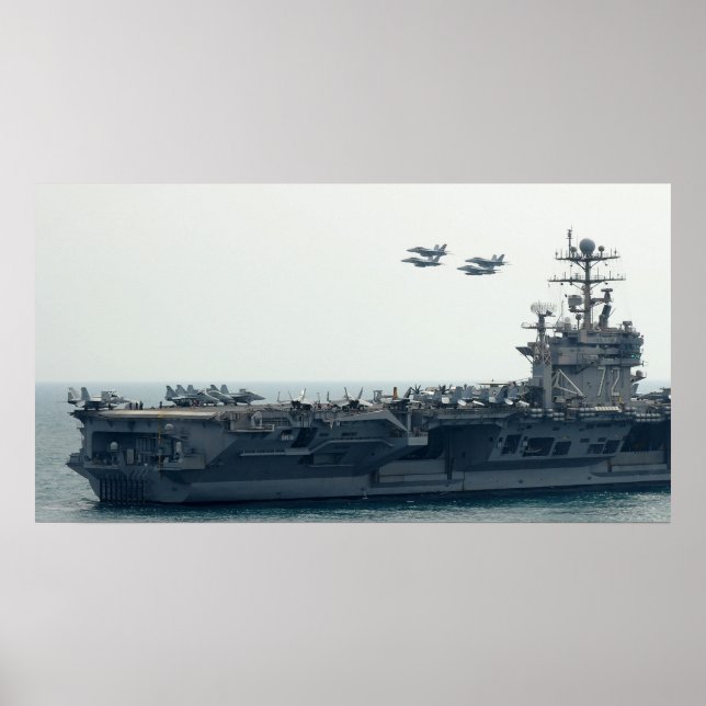 USS Abraham Lincoln (CVN 72) Poster (Vorne)