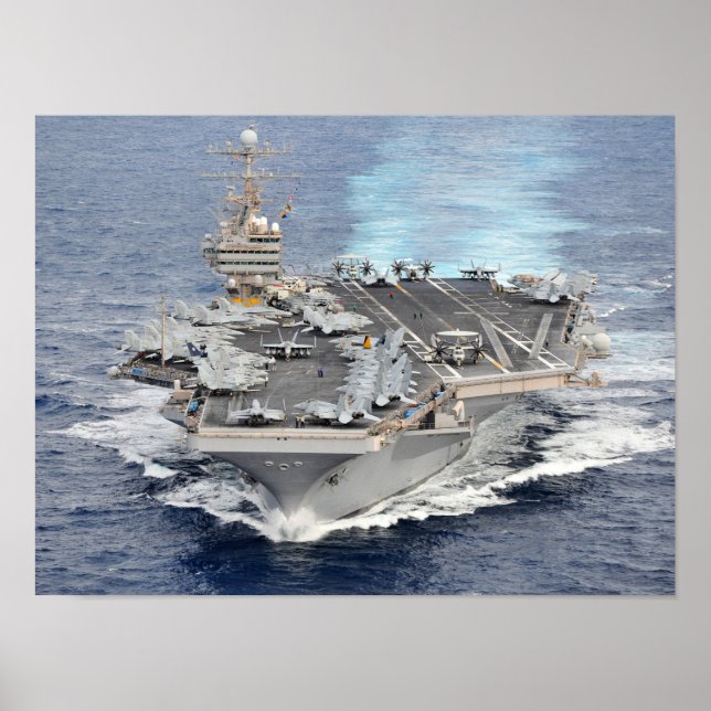 USS Abraham Lincoln (CVN 72) Poster (Vorne)