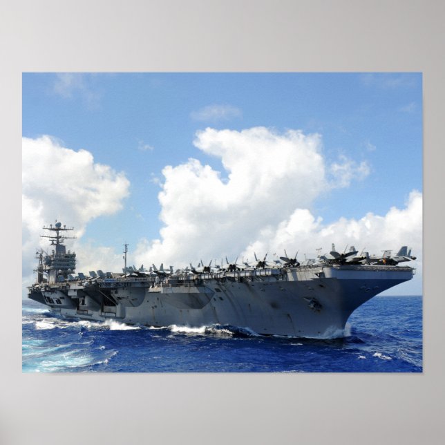 USS Abraham Lincoln (CVN 72) Poster (Vorne)