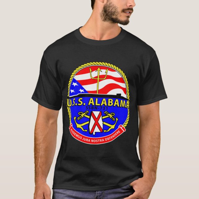 USS Alabama T-Shirt (Vorderseite)