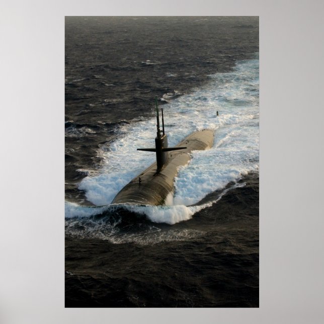 USS Albuquerque (SSN 706) Poster (Vorne)