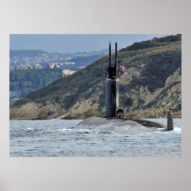 USS Alexandria (SSN 757) Poster (Vorne)