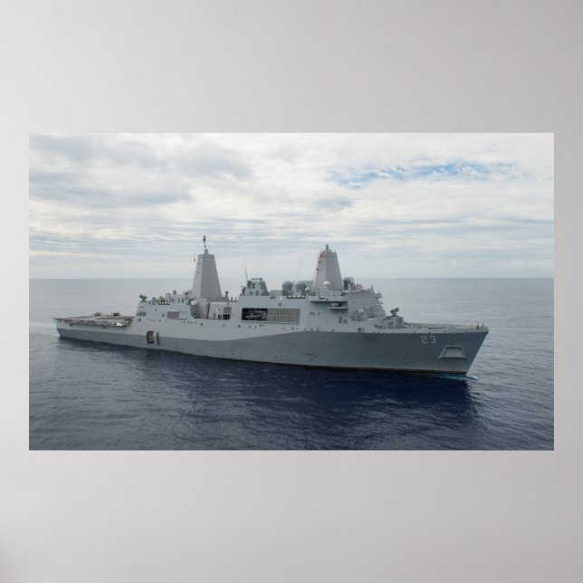 USS Anchorage (LPD 23) Poster (Vorne)