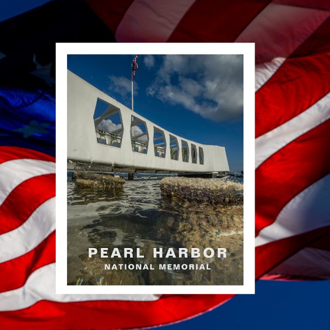 USS Arizona Memorial, Pearl Harbor, Hawaii Postkarte (Von Creator hochgeladen)