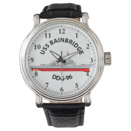 USS BAINBRIDGE - DDG-96 - ARLEIGH BURKE WATCH ARMBANDUHR