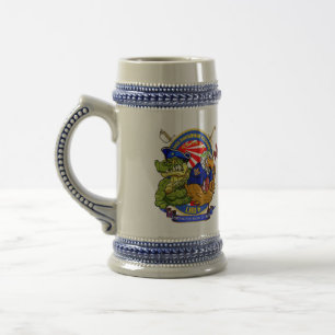 USS BHR LHD-6 Stein Bierglas