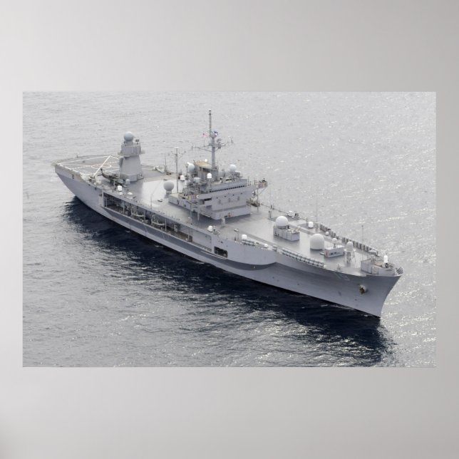 USS Blue Ridge (LCC 19) Poster (Vorne)