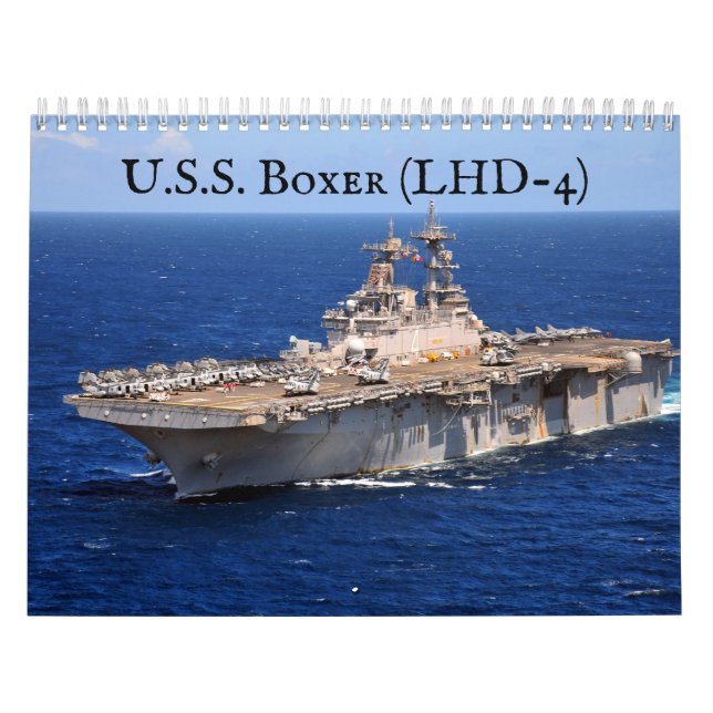USS Boxer (LHD-4) Kalender (Titelbild)