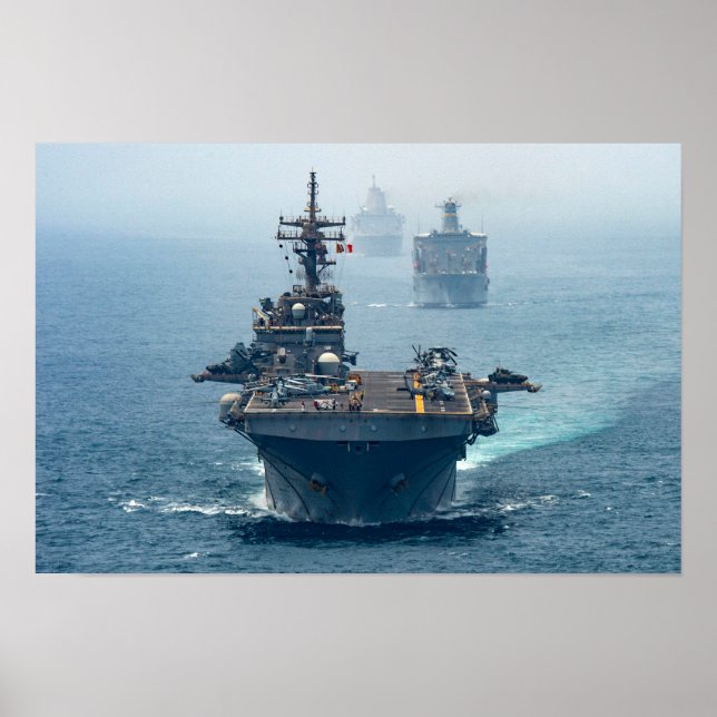 USS Boxer (LHD-4) Poster (Vorne)