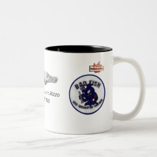 USS Bremerton (SSN-698) Bad Fish Mug with Patches