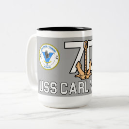 USS CARL VINSON TASSE CVN-70 STÄRKE VOM MEER